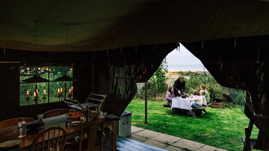 Feather Down Farms - 5% Carers discount on glamping