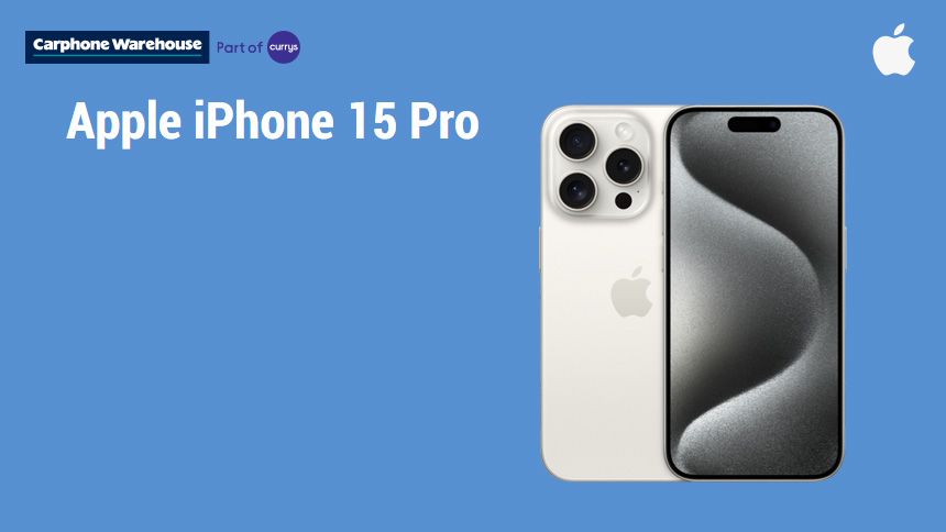 Apple iPhone 15 Pro - £45 voucher with any Vodafone Pay Monthly contract