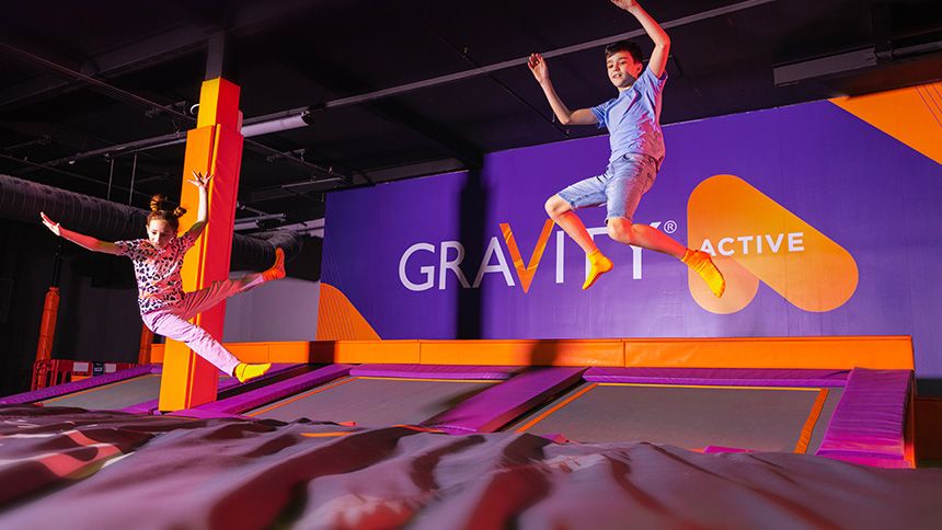 Gravity Active Trampoline Parks & Gravity Max - 10% Carers discount