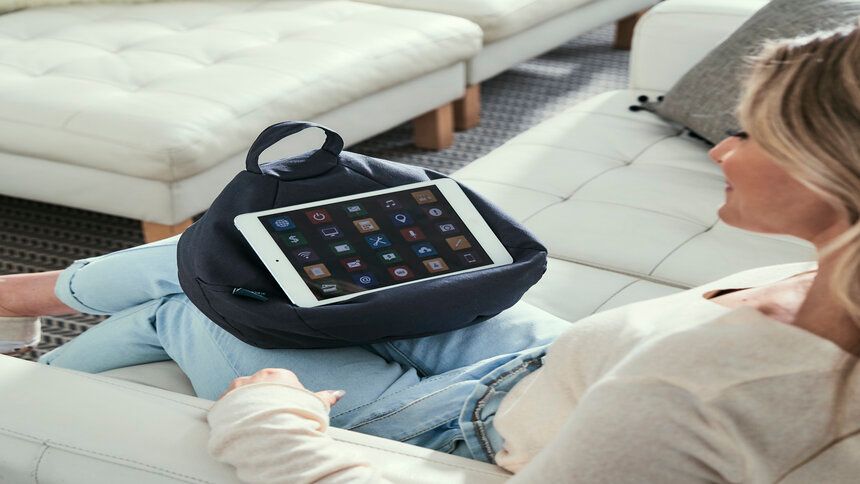Tablet and iPad Bean Bag Cushion Stands - 20% Carers discount